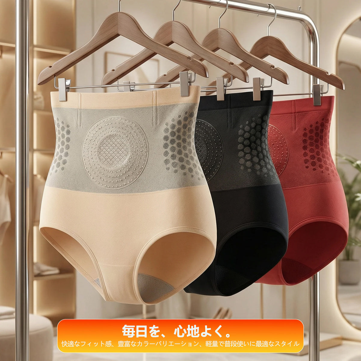 公式ブランドストア｜CleraNaure® 2026 モリンガ＆ベルベリン配合 4-in-1 マイクロ粒子シェイプアップ・脂肪燃焼ショーツ🔥🔥