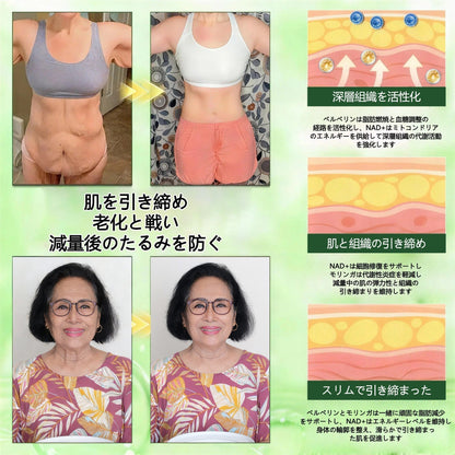 内臓脂肪対策サポート 👨‍⚕️👩‍⚕️CleraNaure® 7-in-1 メタボリック＆シェイプアップパッチ — 肥満、肌のたるみ、糖尿病、睡眠時無呼吸症候群、関節の悩み、その他健康上の懸念にアプローチ🛍️