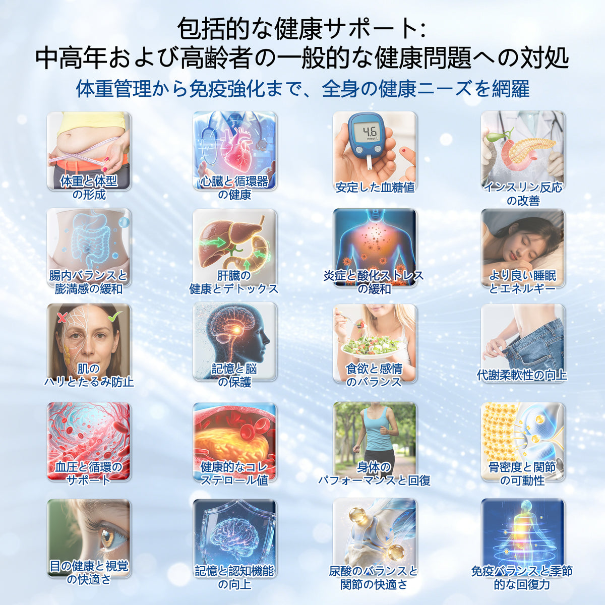 ピュアオーシャンオメガ3配合（深海由来）🌊 CleraNaure® 7-in-1 メタボリック＆シェイプアップパッチ — 海洋バイオリズムで整える新習慣🔵